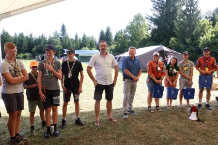 OBISK SKAVTOV 12 FOTO LJUBO VUKELIČ